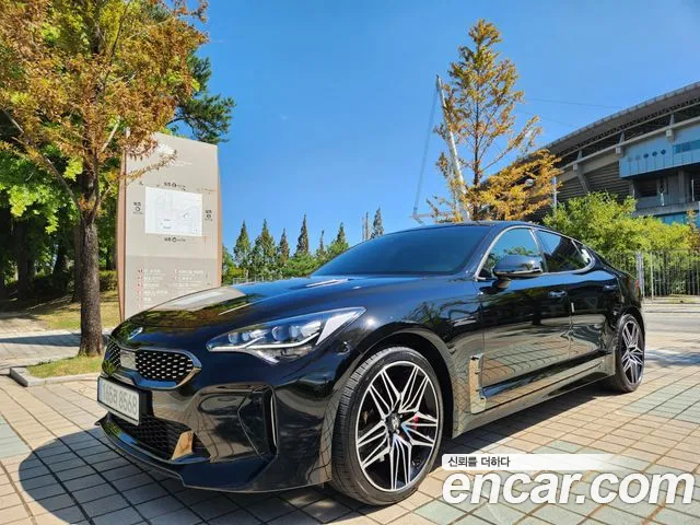 Kia Stinger Meister 2022 Черный из Кореи