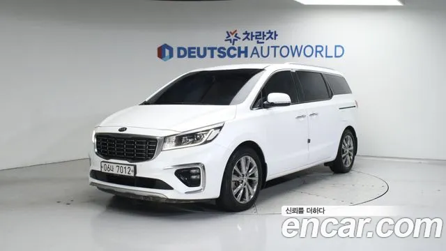 Kia The New Carnival 2018 Белый из Кореи