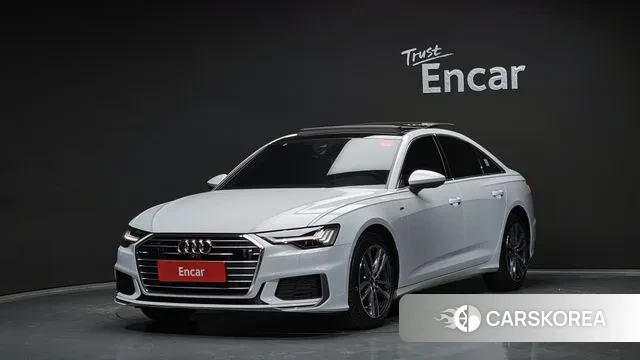 Audi A6 (C8) 2023 Белый из Кореи