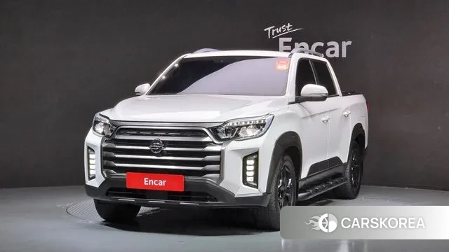 Ssangyong The New Rexton Sport 2023 Белый из Кореи