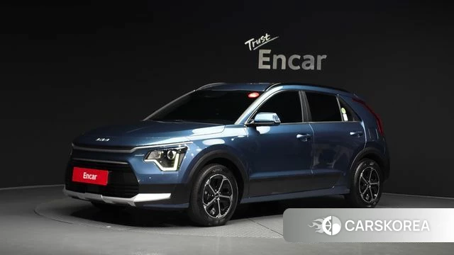 Kia Di Ol Nu Niro 2022 Синий из Кореи