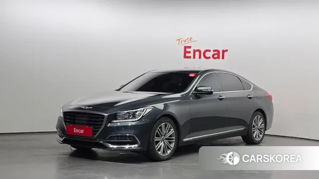 Genesis G80 2018 Темно-зеленый из Кореи