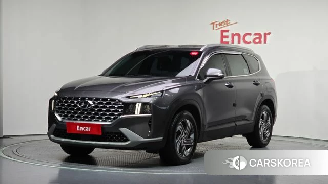 Hyundai The New Santa Fe 2021 Серый из Кореи