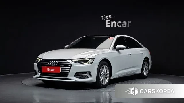 Audi A6 (C8) 2023 Белый из Кореи
