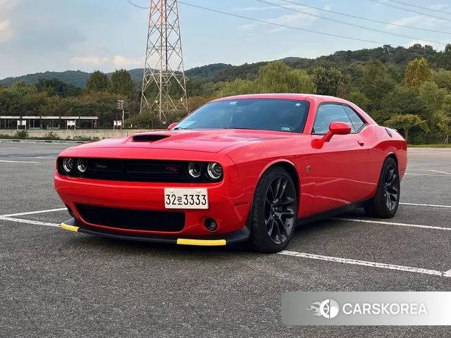 Dodge Challenger 2021 Оранжевый из Кореи