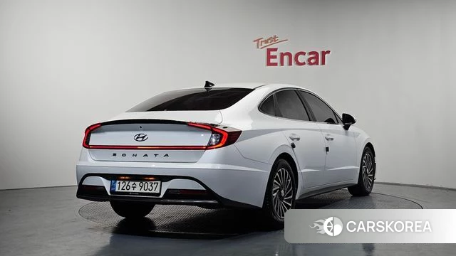 Hyundai Sonata Hybrid (DN8) 2021 Белый из Кореи