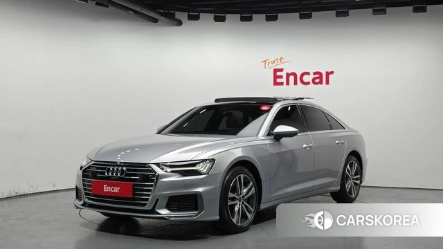 Audi A6 (C8) 2023 Серебряный из Кореи