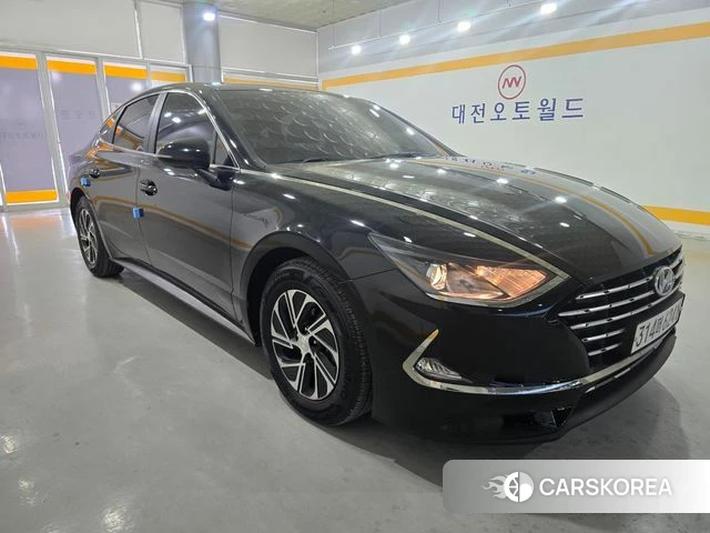 Hyundai Sonata Hybrid (DN8) 2021 Черный из Кореи