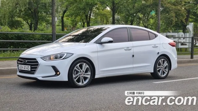 Hyundai Avante AD 2018 Белый из Кореи