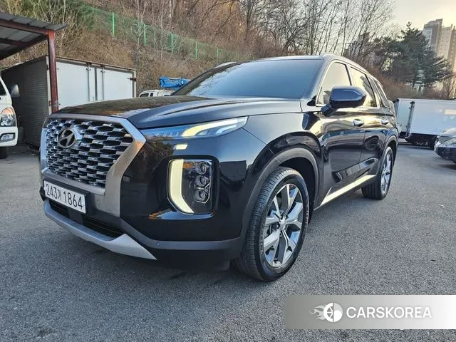 Hyundai Palisade 2021 Черный из Кореи