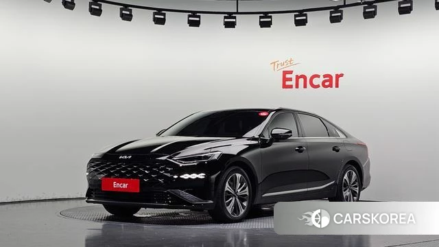 Kia K8 Hybrid 2022 Черный из Кореи