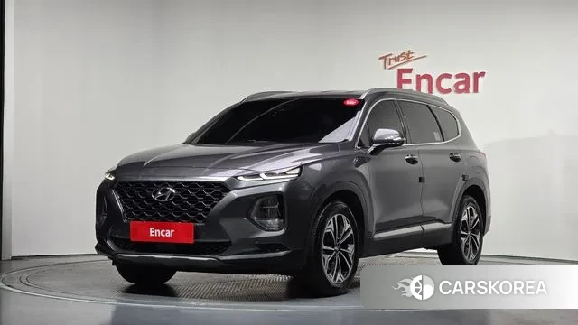 Hyundai Santa Fe TM 2018 Серый из Кореи