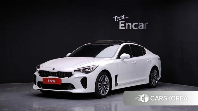 Kia Stinger 2018 Белый из Кореи