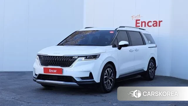 Kia Carnival 4th generation 2021 Белый из Кореи