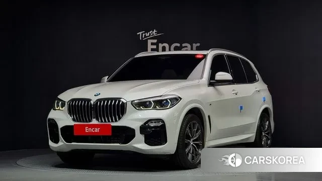 BMW X5 (G05) 2021 Белый из Кореи