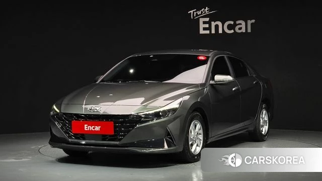 Hyundai Avante (CN7) 2021 Серый из Кореи