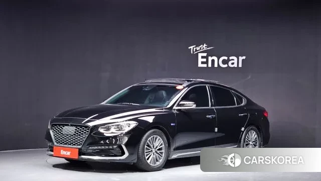 Hyundai Grandeur IG Hybrid 2018 Черный из Кореи