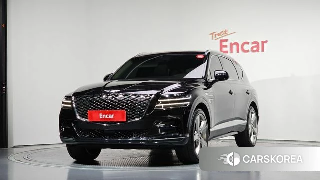 Genesis GV80 2023 Черный из Кореи