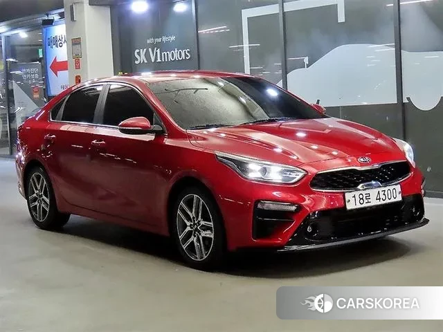 Kia Come New K3 2018 Красный из Кореи