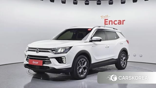 Ssangyong Beautiful Korando 2019 Белый из Кореи