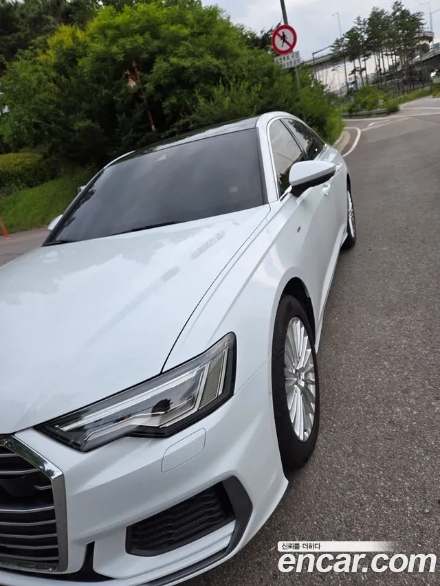Audi A6 (C8) 2020 Белый из Кореи