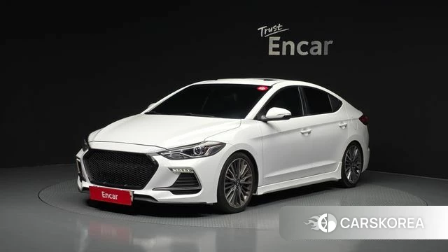 Hyundai Avante AD 2018 Белый из Кореи