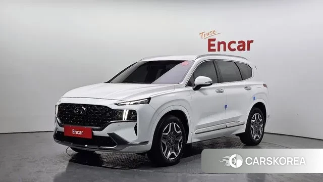 Hyundai The New Santa Fe 2022 Белый из Кореи