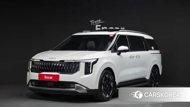 Kia The New Carnival 4th Generation 2025 Белый из Кореи