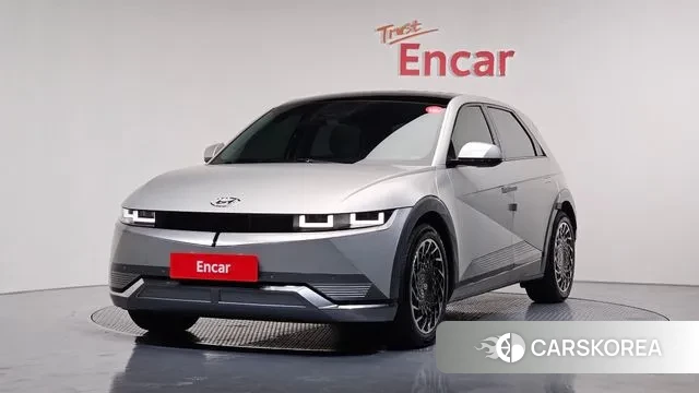 Hyundai Ionic 5 2021 Серебряный из Кореи