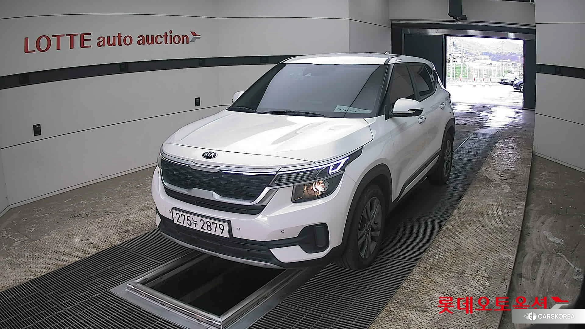 Kia Seltos 2020 Snow White Pearl из Кореи