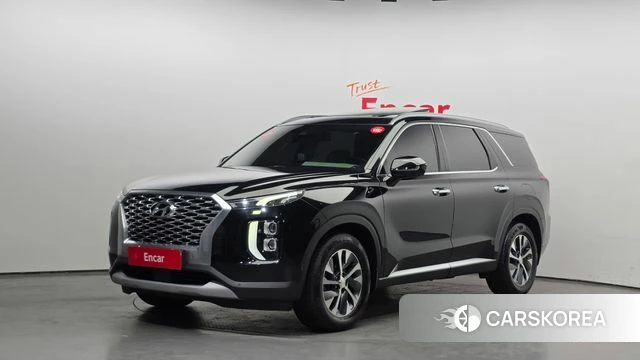 Hyundai Palisade 2021 Черный из Кореи