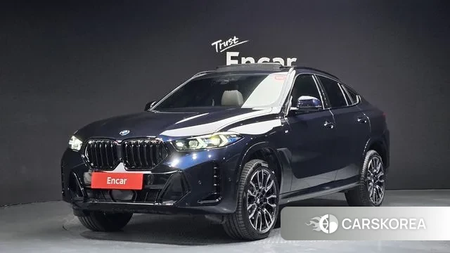 BMW X6 (G06) 2025 Синий из Кореи