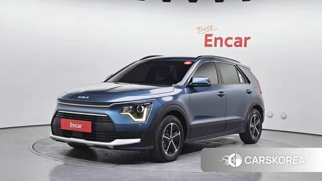 Kia Di Ol Nu Niro 2022 Синий из Кореи