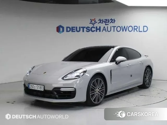 Porsche Panamera (971) 2018 Черный из Кореи