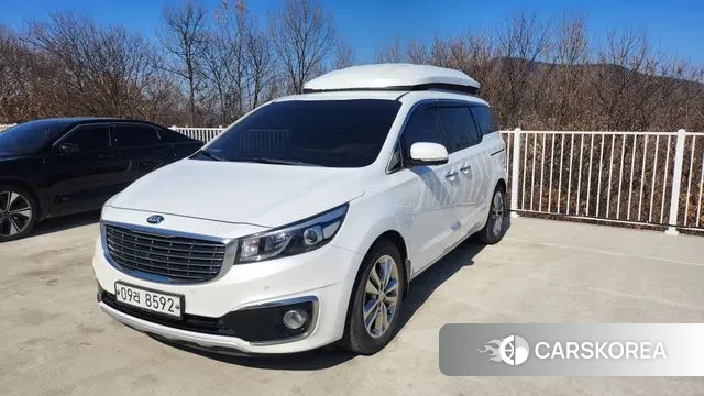 Kia All New Carnival 2018 Белый из Кореи