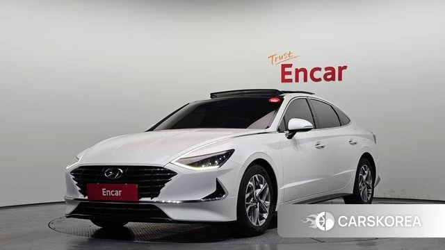 Hyundai Sonata (DN8) 2019 Белый из Кореи