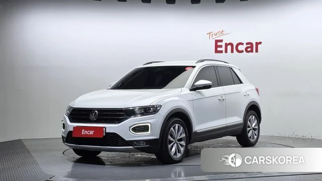 Volkswagen T-Roc 2021 Белый из Кореи