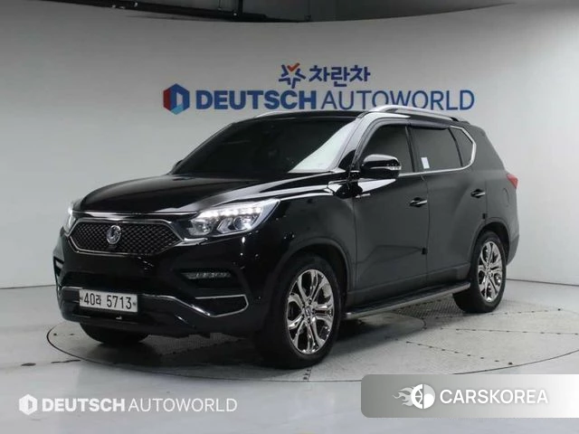 Ssangyong G4 Rexton 2018 Черный из Кореи