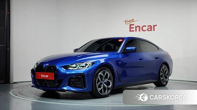 BMW i4 2023 Синий из Кореи