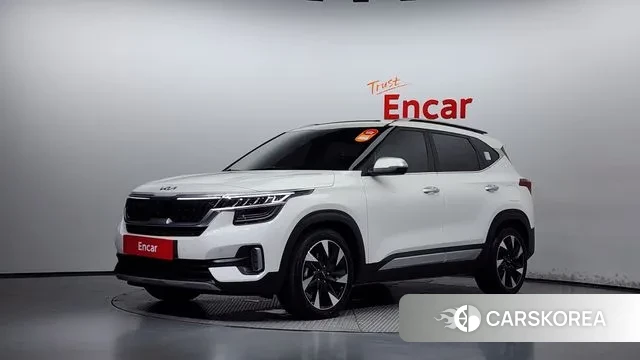 Kia Seltos 2022 Белый из Кореи
