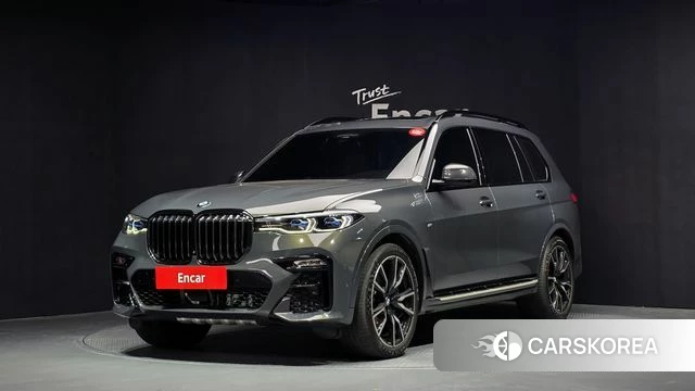 BMW X7 (G07) 2022 Серый из Кореи