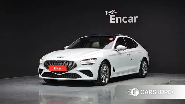 Genesis The New G70 2021 Белый из Кореи