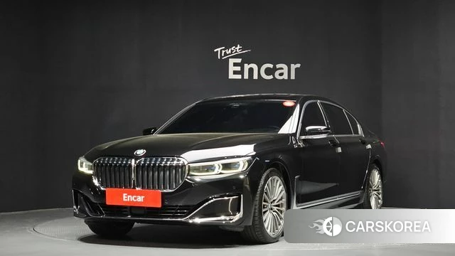 BMW 7 Series (G11) 2020 Черный из Кореи