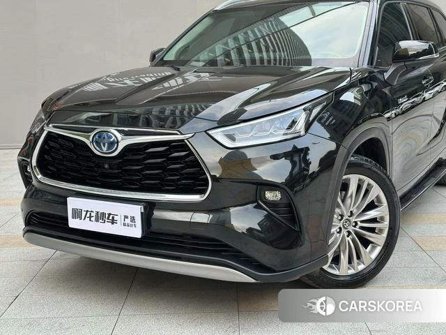 Toyota Highlander 2021 Черный из Китая