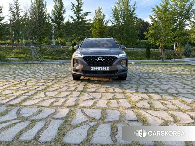 Hyundai Santa Fe TM 2018 Серый из Кореи