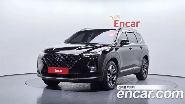 Hyundai Santa Fe TM 2018 Черный из Кореи
