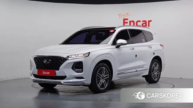 Hyundai Santa Fe TM 2018 Белый из Кореи