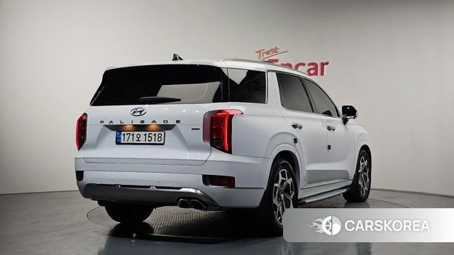 Hyundai Palisade 2022 Белый из Кореи