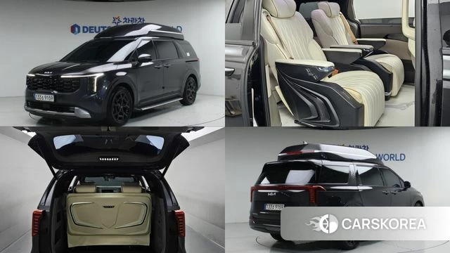 Kia The New Carnival 4th Generation 2024 Серый из Кореи