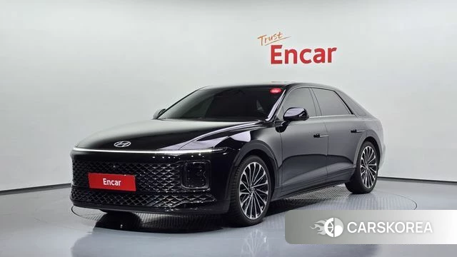 Hyundai Grandeur (GN7) 2023 Черный из Кореи
